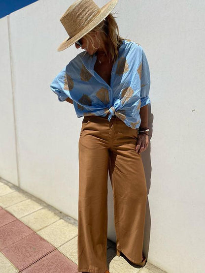 A Vintage Style Shirt with Delicate Timeless Details