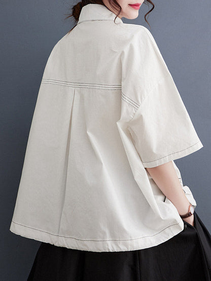 Well Tailored Blouse with a Graceful Silhouette