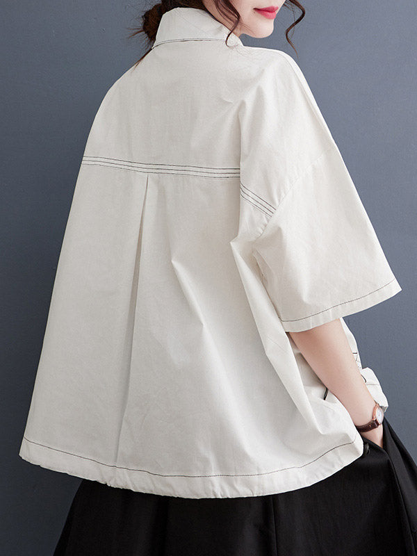 Well Tailored Blouse with a Graceful Silhouette