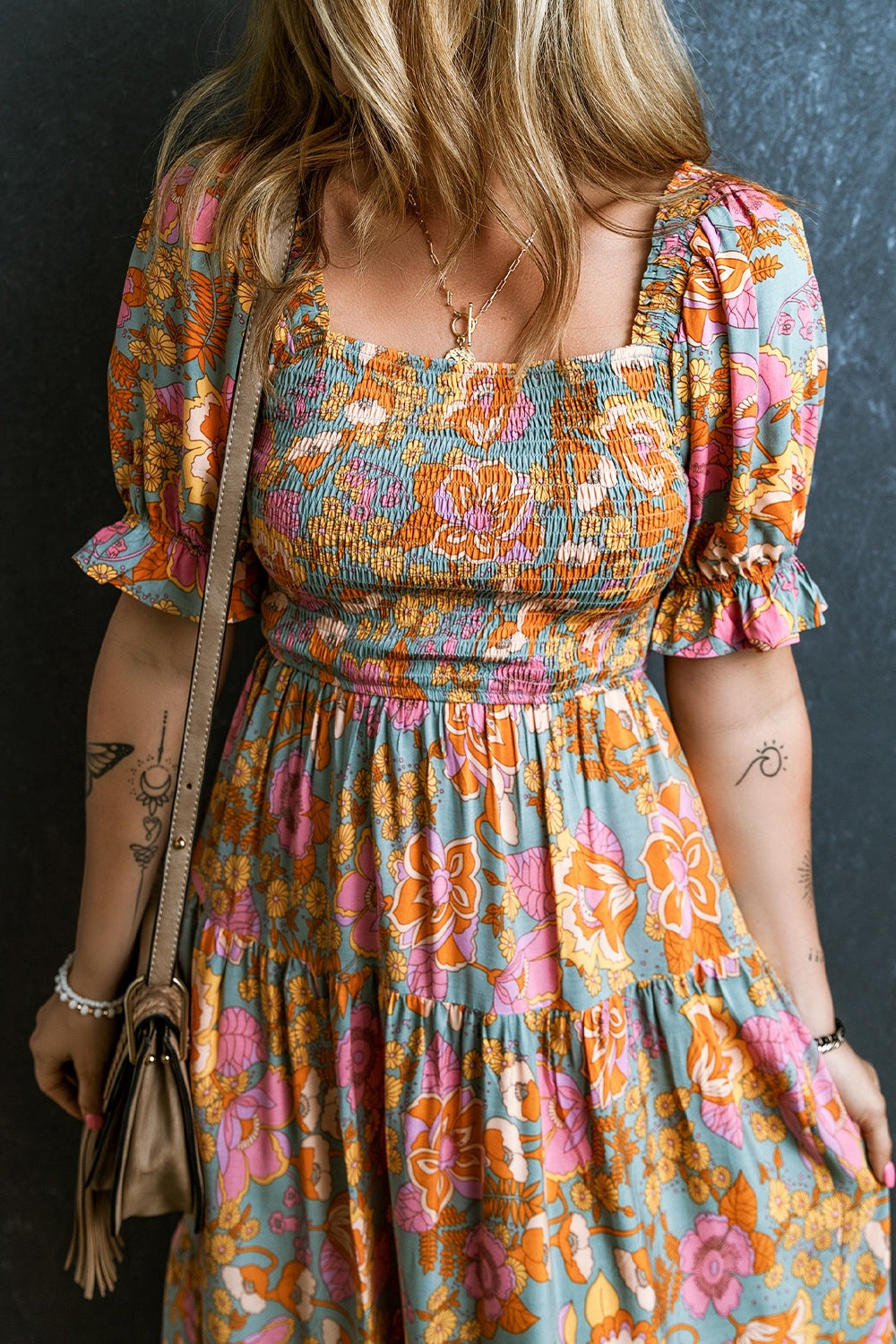 A Vintage Style Dress with Delicate Timeless Details