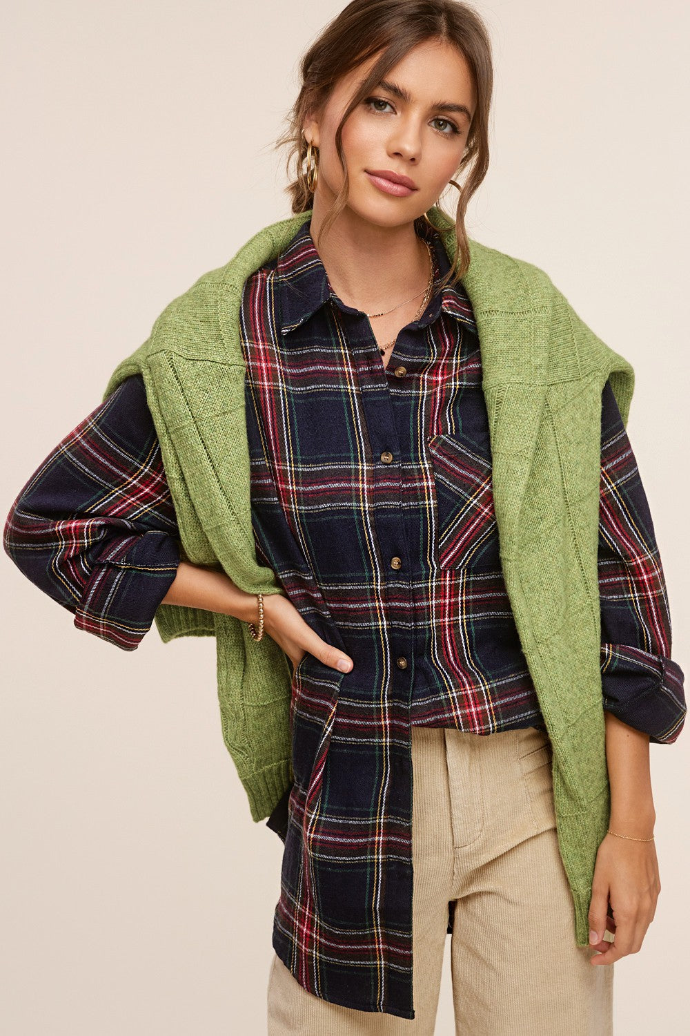 A Vintage Style Shirt with Delicate Timeless Details