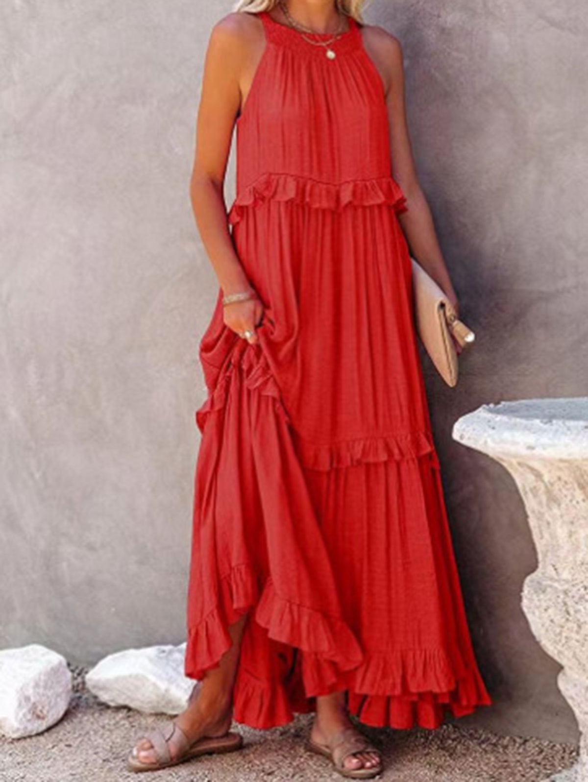 Elegantly Styled Dress for Everyday Wear