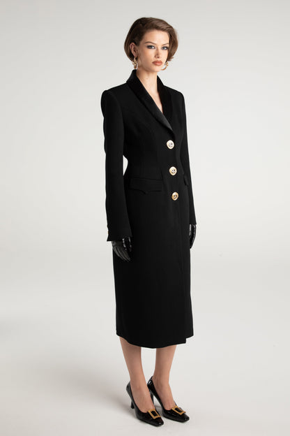 Vintage Inspired Coat with a Contemporary Edge