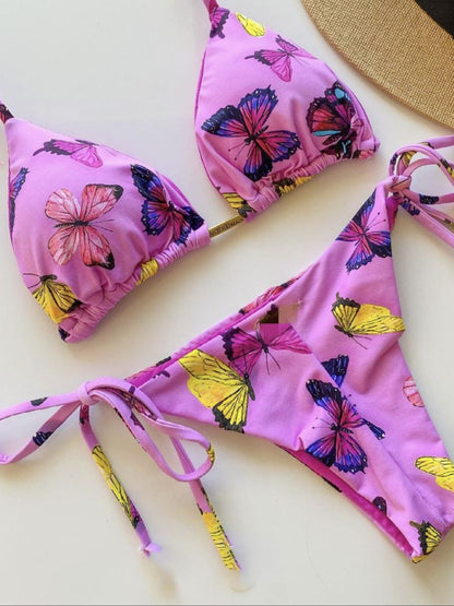 Classic Vintage Bikini with a Flattering Fit