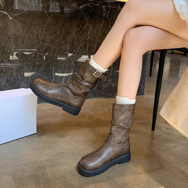 Vintage Inspired Boots with a Contemporary Edge