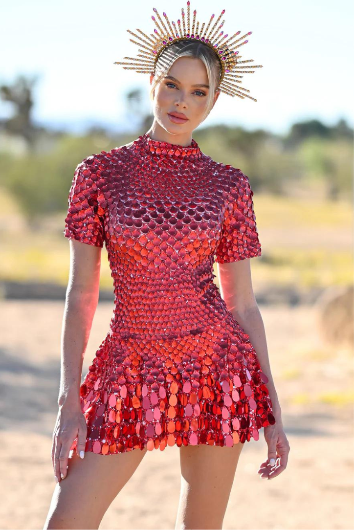 A Vintage Style Dress with Delicate Timeless Details