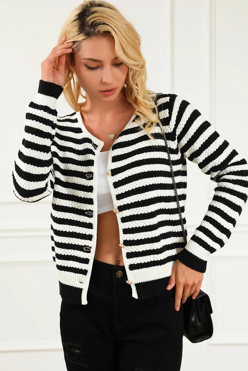 Beautifully Balanced Cardigan with Timeless Character