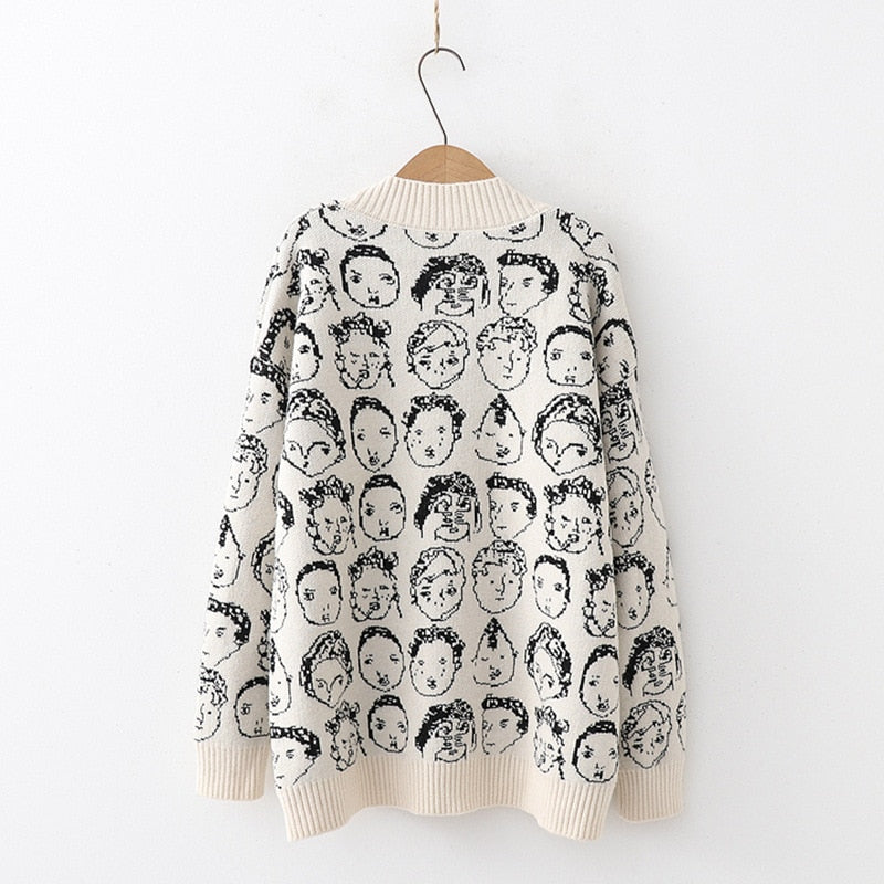 A Vintage Style Cardigan with Delicate Timeless Details