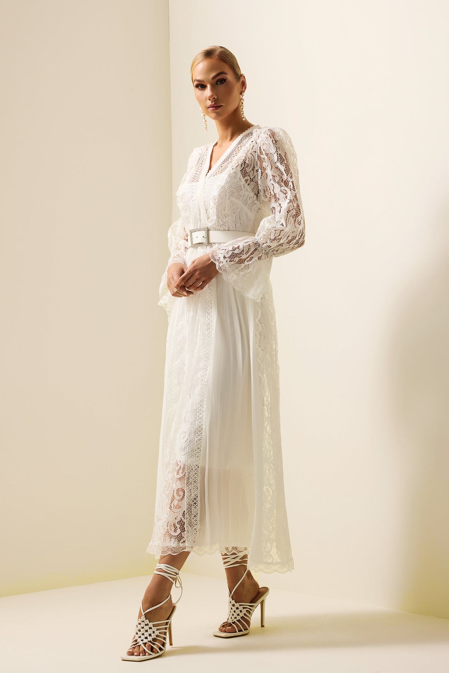 A Vintage Style Dress with Delicate Timeless Details