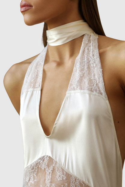 A Vintage Style Dress with Delicate Timeless Details