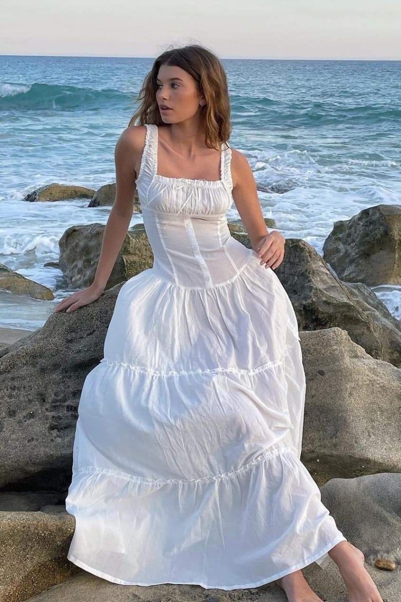 A Vintage Style Dress with Delicate Timeless Details