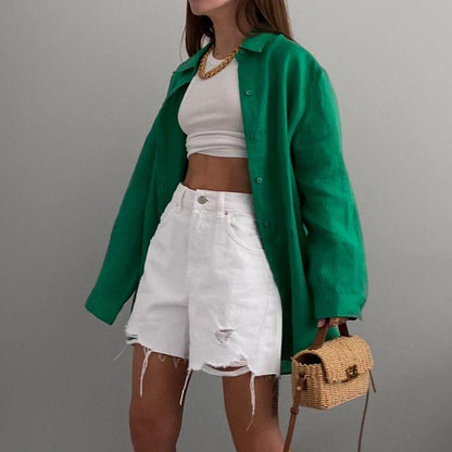 A Vintage Style Shirt with Delicate Timeless Details