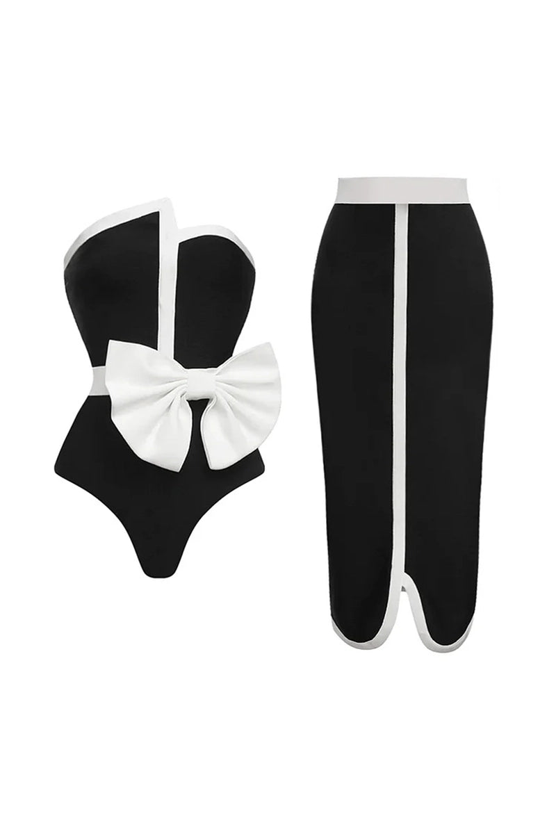 Well Tailored Swimsuit with a Graceful Silhouette