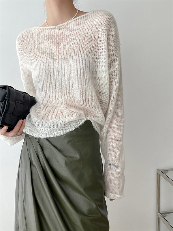 Beautifully Finished Sweater in a Timeless Design