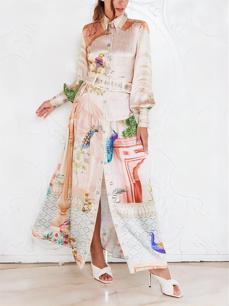 A Vintage Style Dress with Delicate Timeless Details
