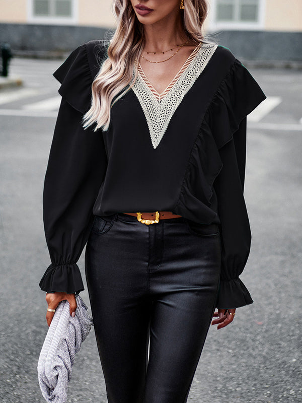 A Vintage Style Blouse with Delicate Timeless Details