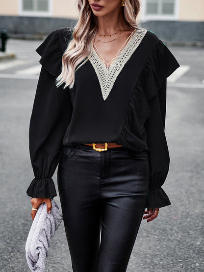 A Vintage Style Blouse with Delicate Timeless Details