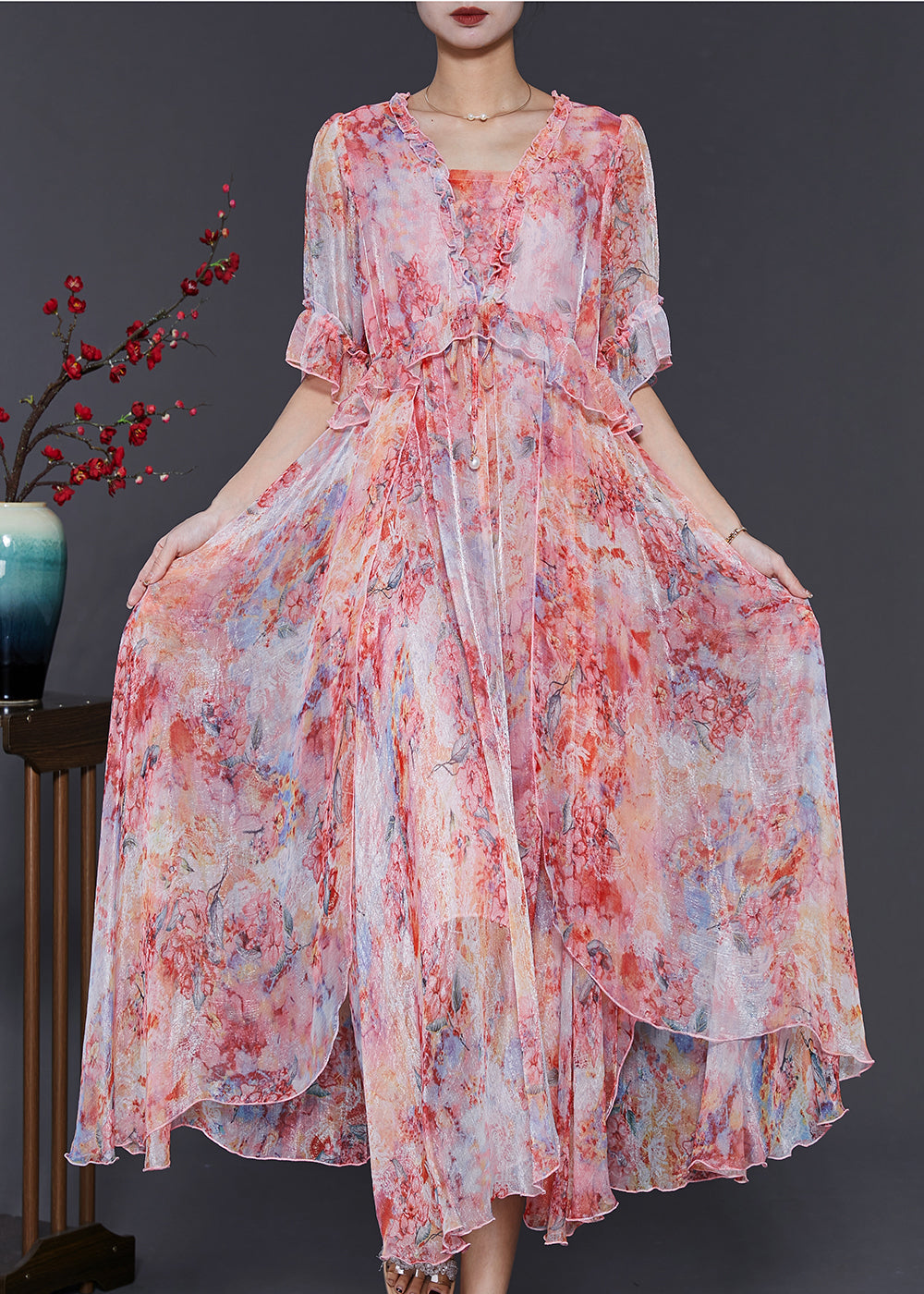 Classic Vintage Dress with a Flattering Fit