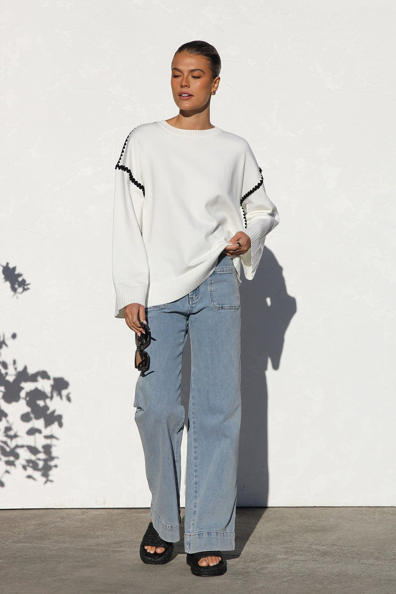 Polished Sweater with an Effortless Classic Look