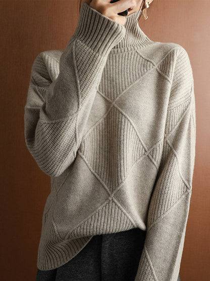 Beautifully Finished Sweater in a Timeless Design