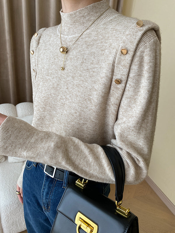 Well Tailored Sweater with a Graceful Silhouette