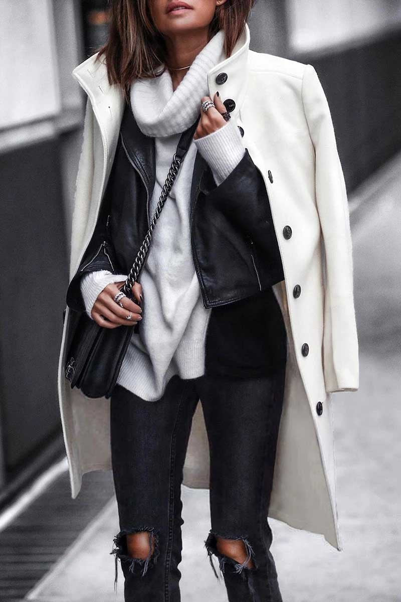 Polished Coat with an Effortless Classic Look