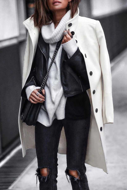 Polished Coat with an Effortless Classic Look