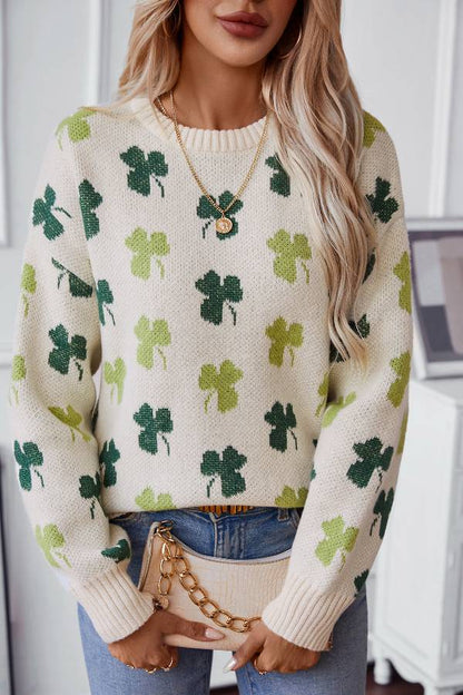 Vintage Inspired Sweater with a Contemporary Edge
