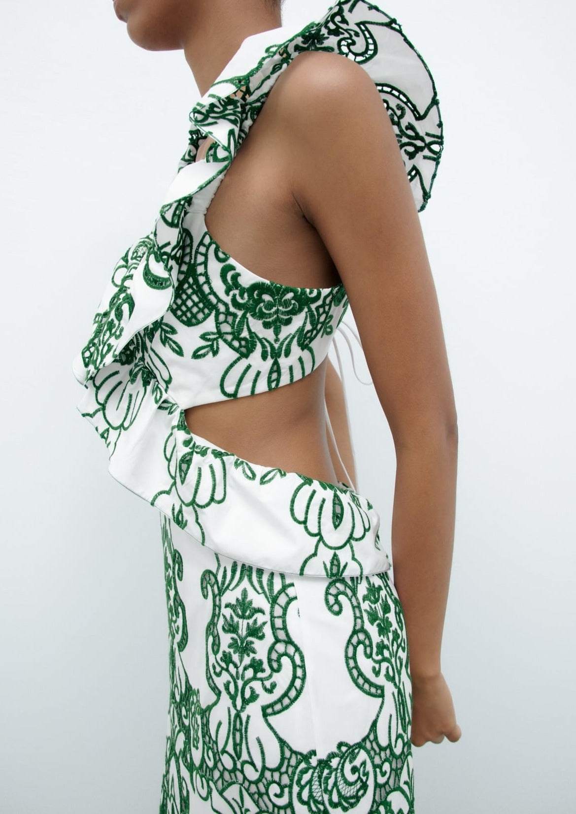 A Vintage Style Dress with Delicate Timeless Details