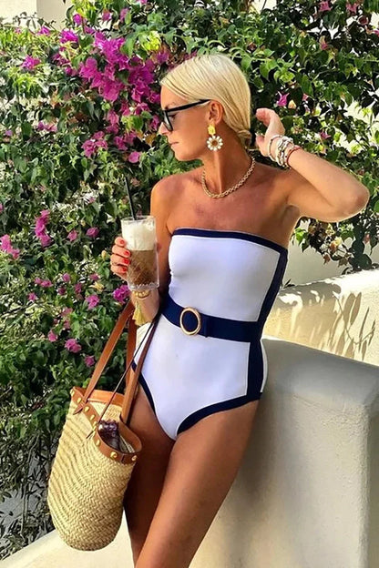 Sophisticated Swimsuit with a Clean Classic Look