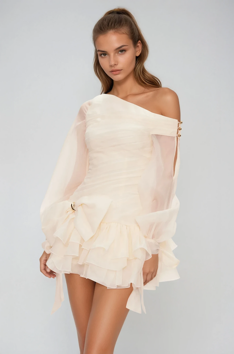A Vintage Style Dress with Delicate Timeless Details