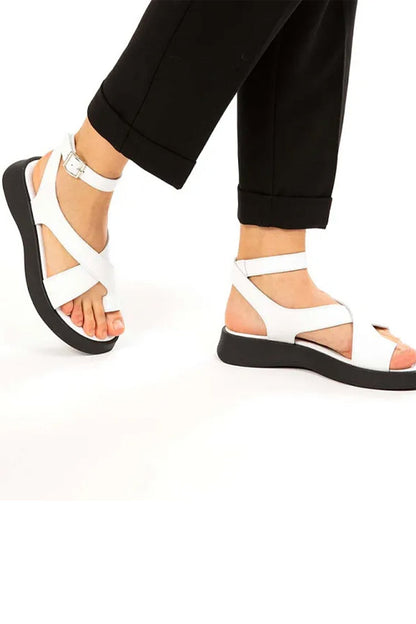Classic Vintage Sandals with a Flattering Fit