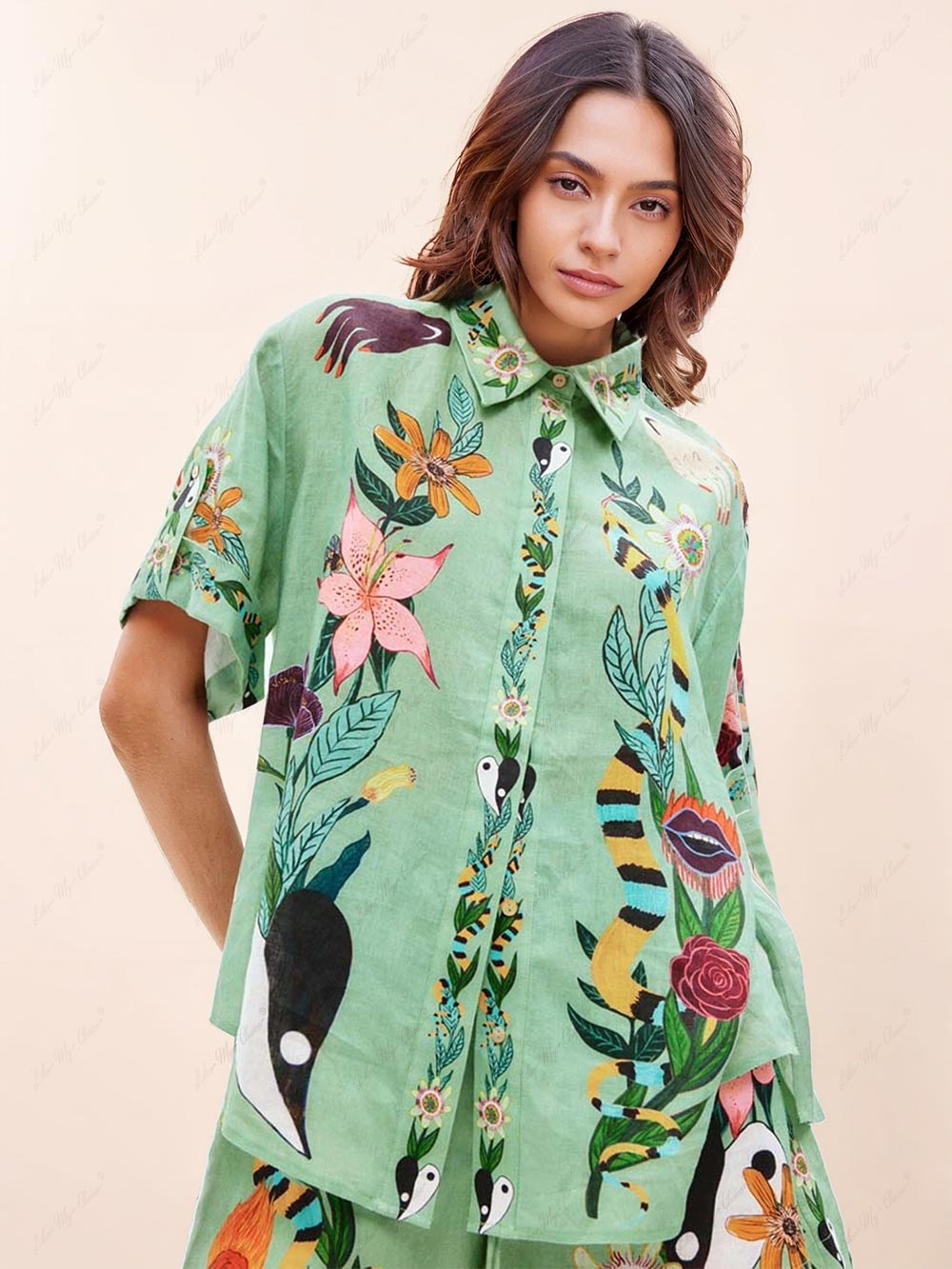 Well Tailored Shirt with a Graceful Silhouette