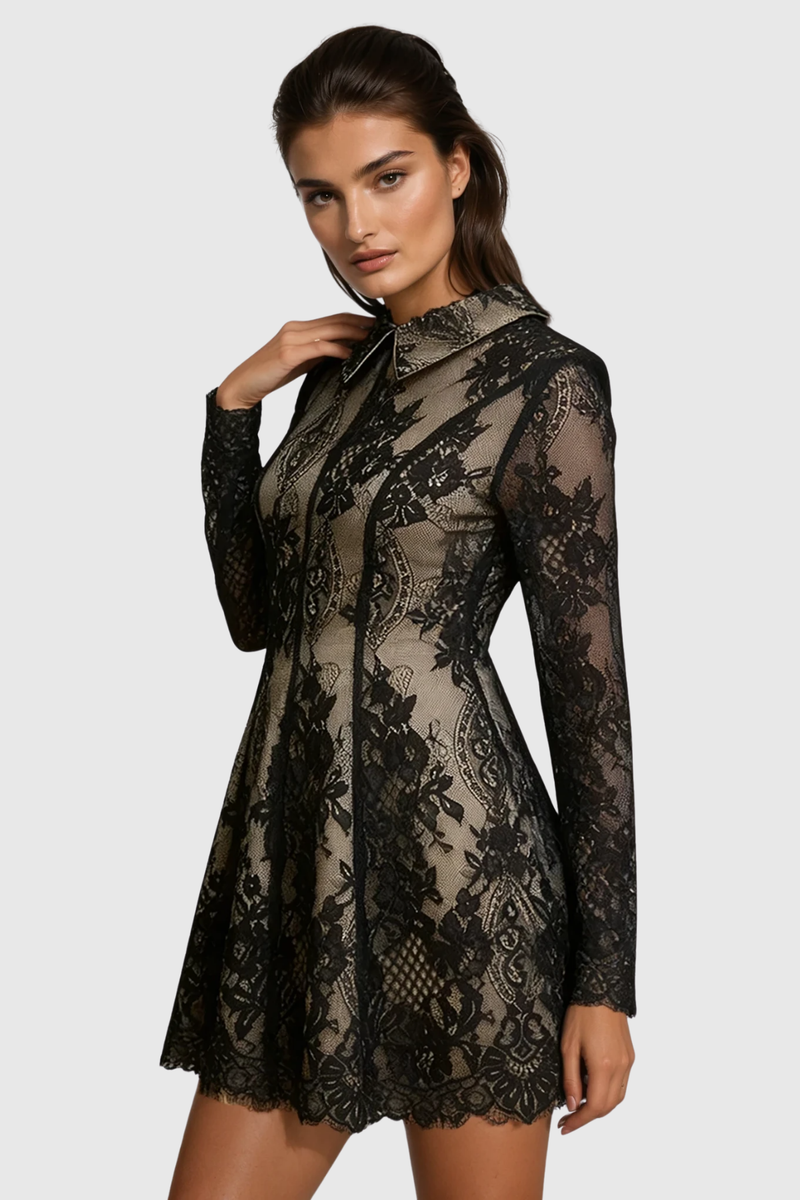 Classic Vintage Dress with a Flattering Fit