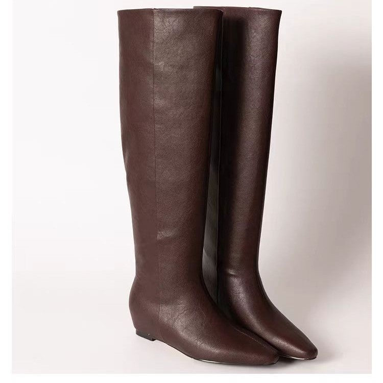 A Vintage Style Boots with Delicate Timeless Details