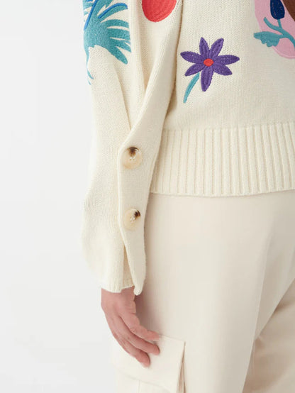 Vintage Inspired Cardigan with a Contemporary Edge
