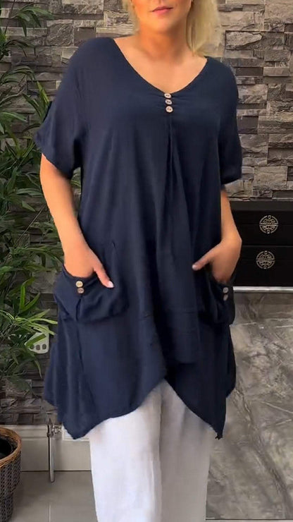 Classic Vintage Top with a Flattering Fit