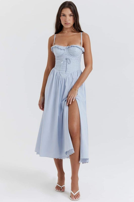 A Vintage Style Dress with Delicate Timeless Details