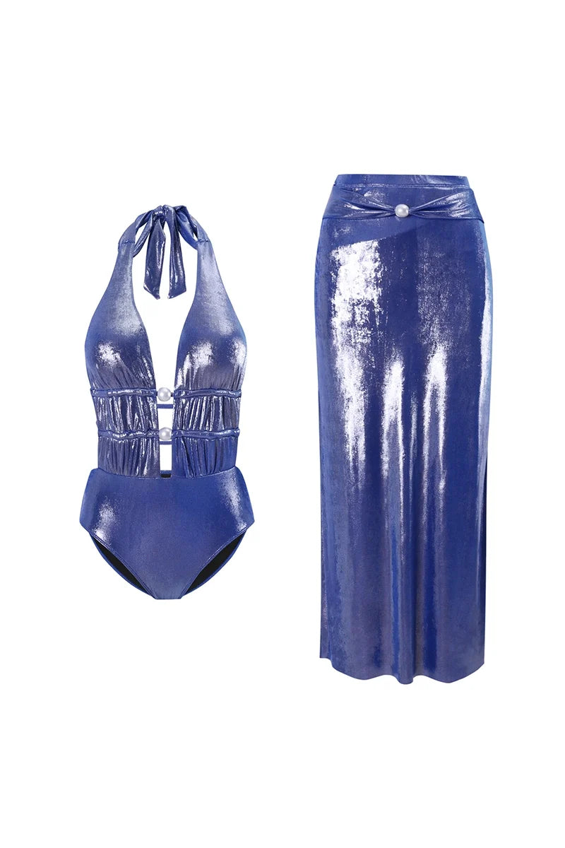 Beautifully Finished Swimsuit in a Timeless Design