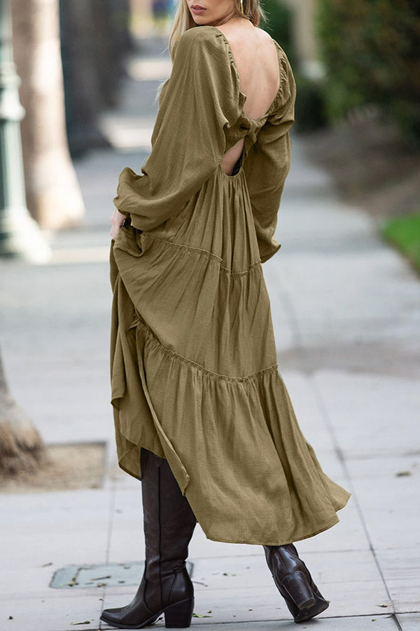 A Vintage Style Dress with Delicate Timeless Details
