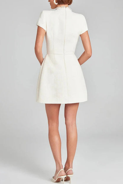 A Vintage Style Dress with Delicate Timeless Details