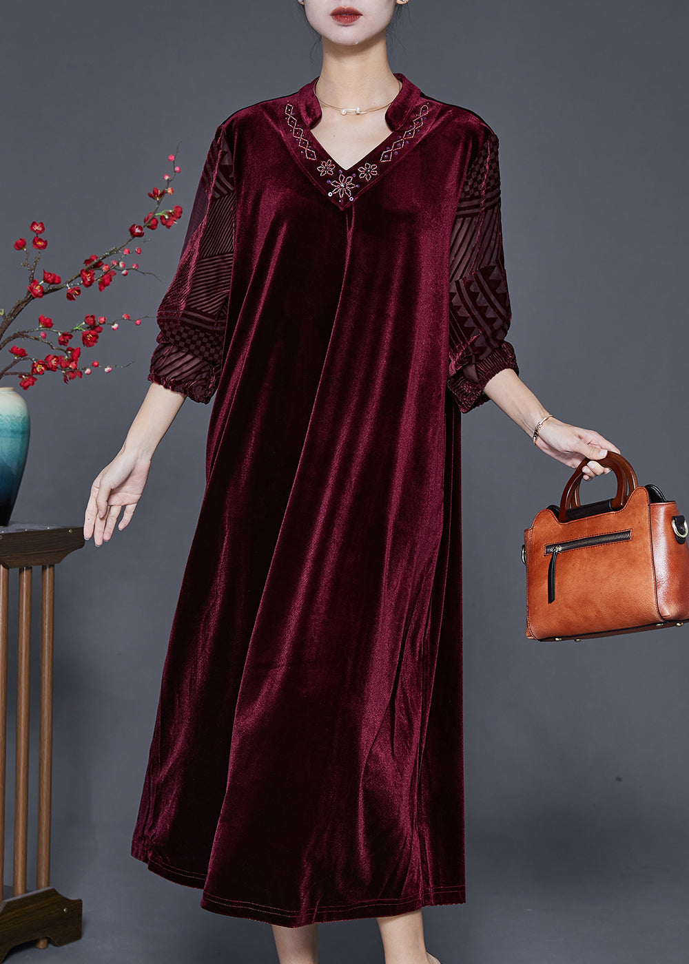 A Vintage Style Dress with Delicate Timeless Details