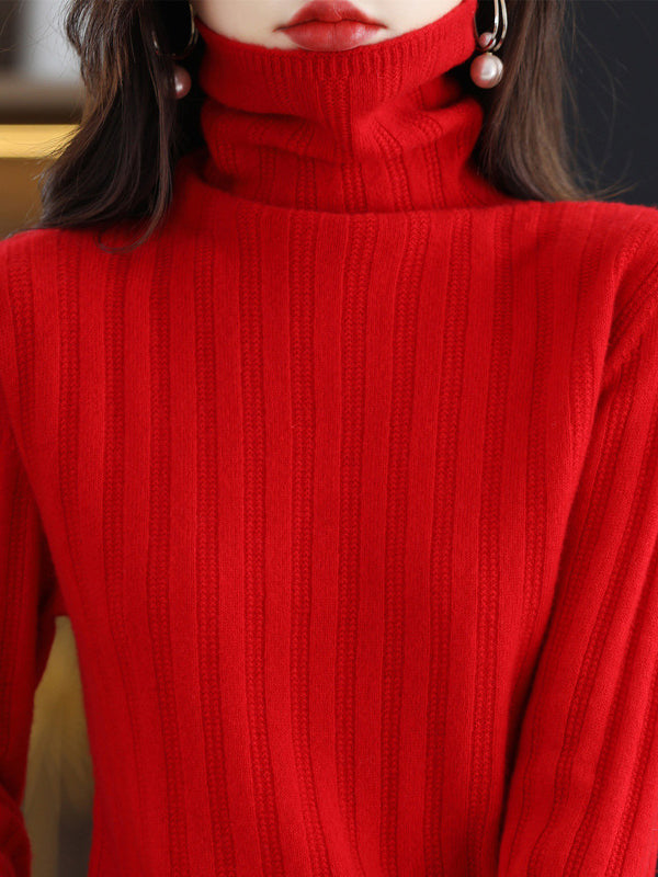 Classic Vintage Sweater with a Flattering Fit