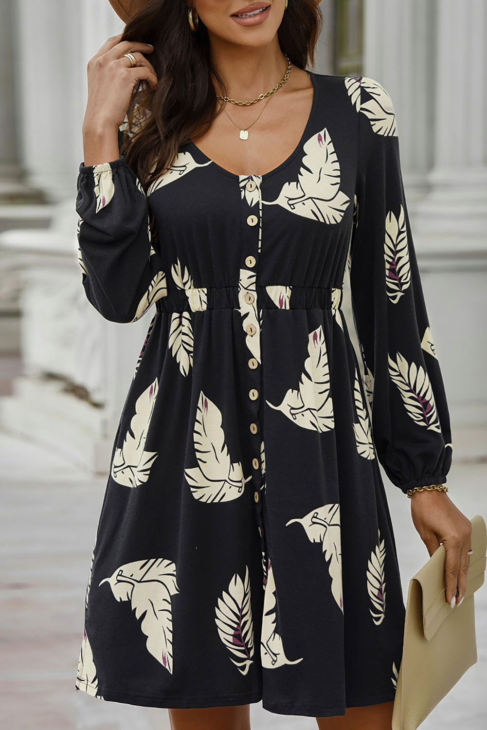 A Vintage Style Dress with Delicate Timeless Details