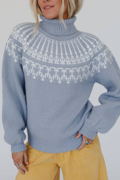 Classic Vintage Sweater with a Flattering Fit
