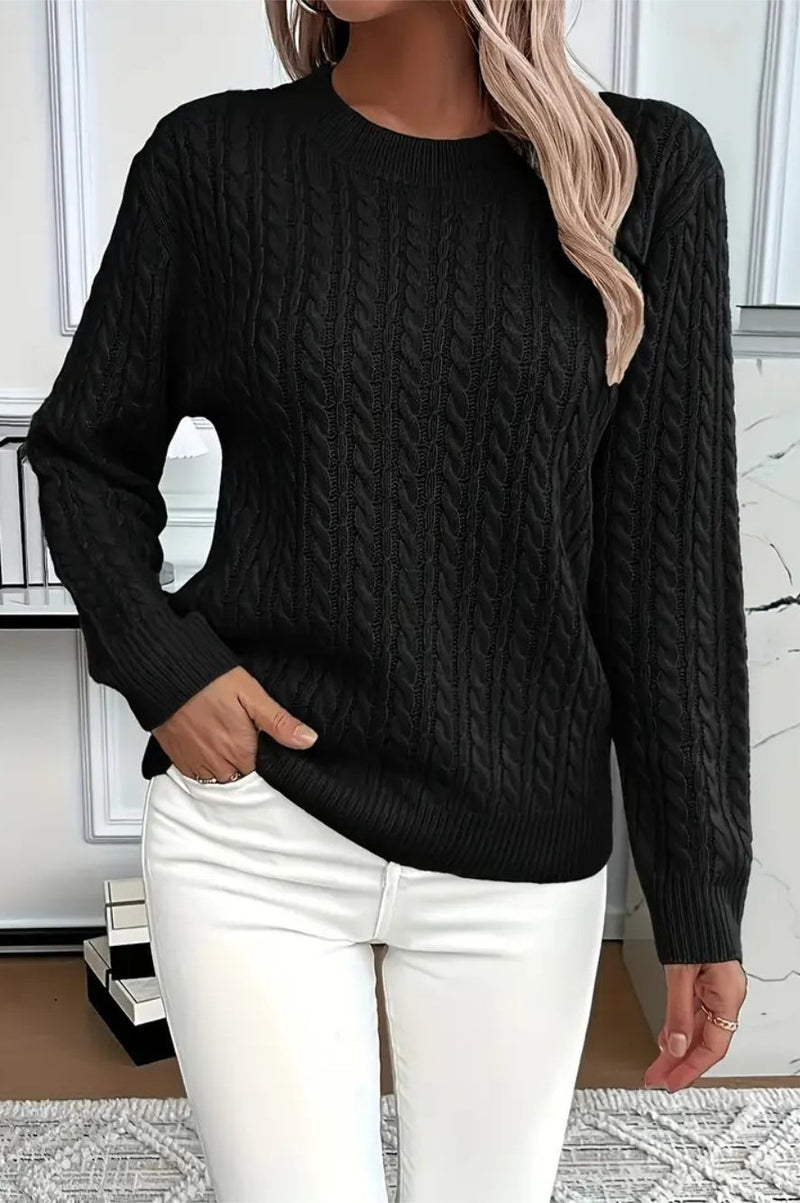 A Vintage Style Sweater with Delicate Timeless Details