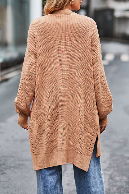 Well Tailored Cardigan with a Graceful Silhouette