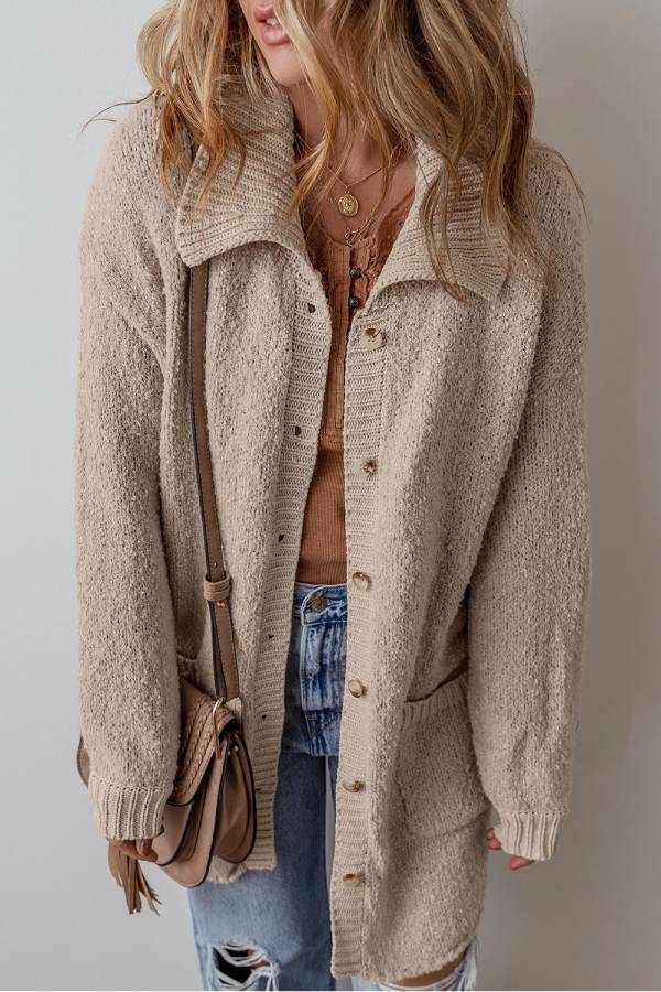 A Vintage Style Cardigan with Delicate Timeless Details