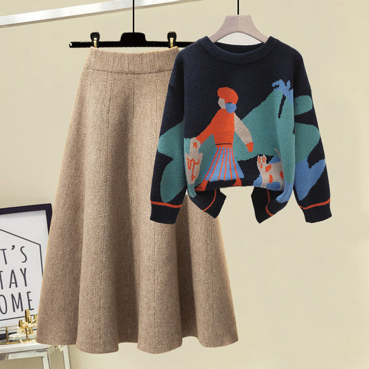 Classic Vintage Sweater with a Flattering Fit