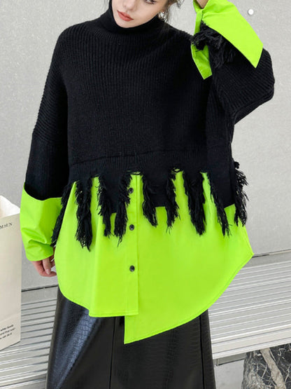 Vintage Inspired Sweater with a Contemporary Edge